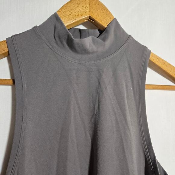 Lululemon All Aligned A Line Dress Gray/Pink Nulu Athleisure Lunar Rock 10 - Picture 6 of 8